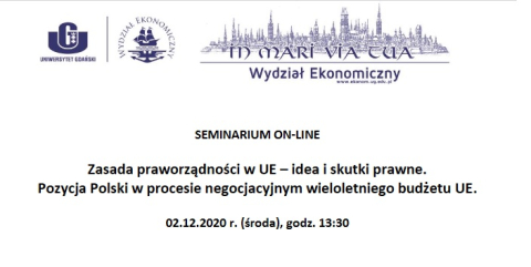 Fragment programu seminarium