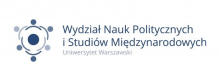 Logo Wydziału Nauk Politycznych i Studiów Międzynarodowych Uniwersytetu Warszawskiego 